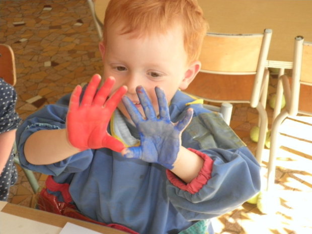 Premiers essais de peinture! Premiers essais de peinture!