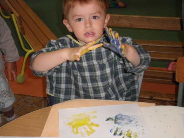 Premiers essais de peinture! Premiers essais de peinture!