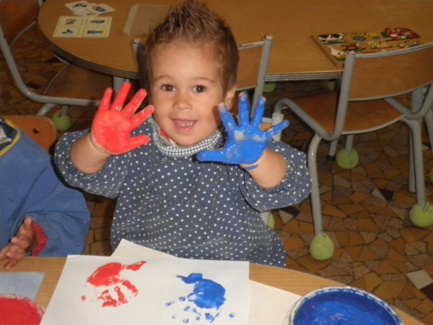 Premiers essais de peinture! Premiers essais de peinture!