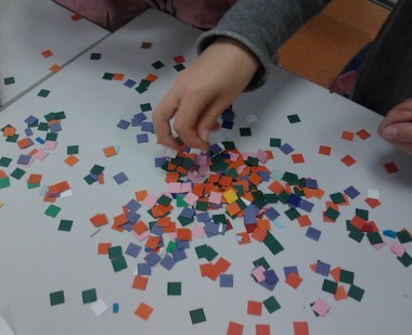Mosaïque en classe Mosaïque en classe