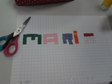 Mosaïque en classe Mosaïque en classe