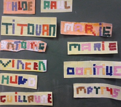 Mosaïque en classe Mosaïque en classe