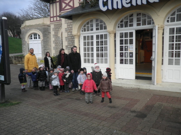Séance de cinéma. Séance de cinéma.