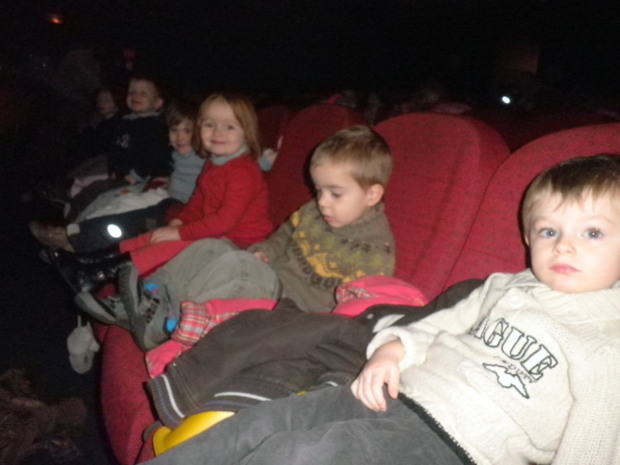 Séance de cinéma. Séance de cinéma.