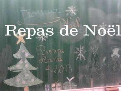 Repas de Noël à l'école