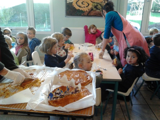 La galette à la cantine