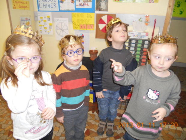 La classe de Petite et Moyenne Section aux fourneaux.