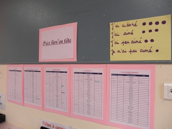 Prix livr'en tête en CM1/CM2 Prix livr'en tête en CM1/CM2
