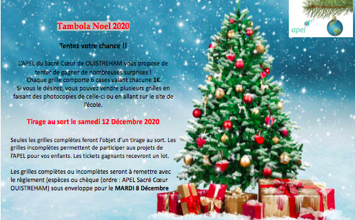 Tombola de Noël Tombola de Noël