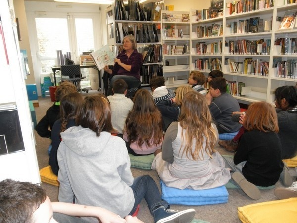 Sortie à la bibliothèque