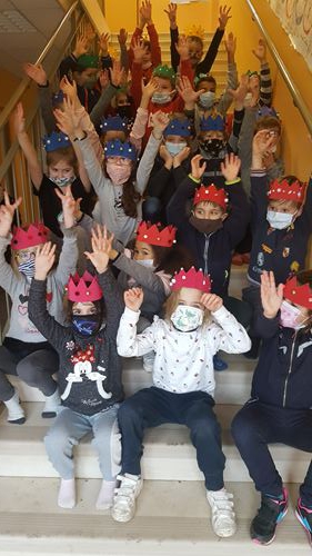 Les CP ont tiré les rois Les CP ont tiré les rois