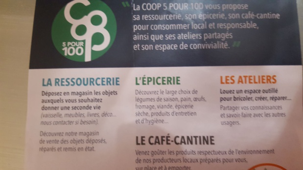 Visite de la COOP 5 pour cent Visite de la COOP 5 pour cent