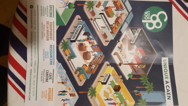 Visite de la COOP 5 pour cent Visite de la COOP 5 pour cent