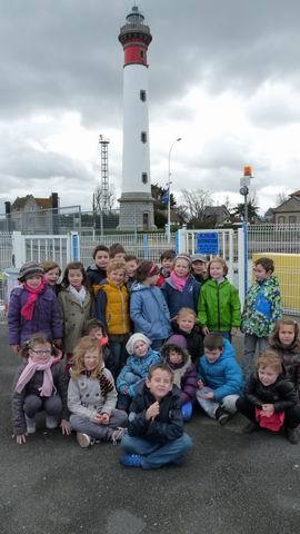 La visite du phare de Ouistreham