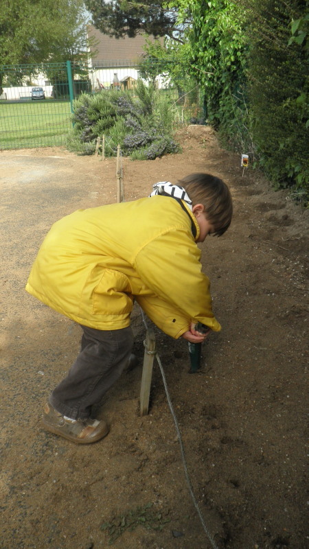 Semaine jardinage en Maternelle