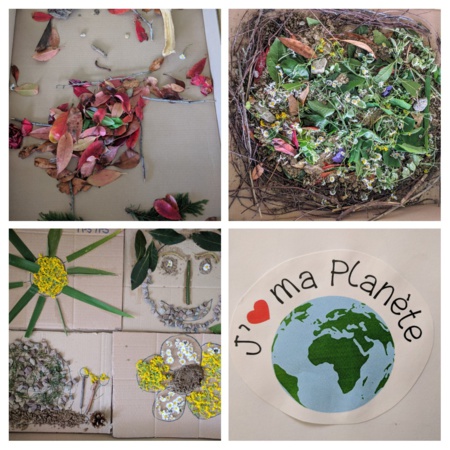 Les maternelles fêtent le jour de la terre ! Les maternelles fêtent le jour de la terre !