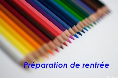 Préparation de rentrée Préparation de rentrée