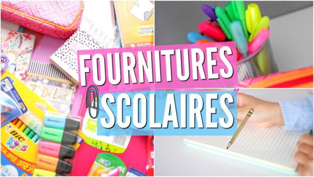 Listes de fournitures pour les classes