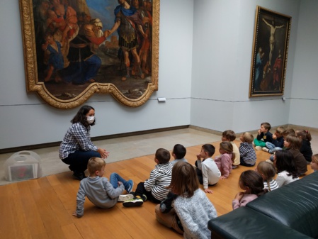 Les GS au musée des Beaux Arts Les GS au musée des Beaux Arts