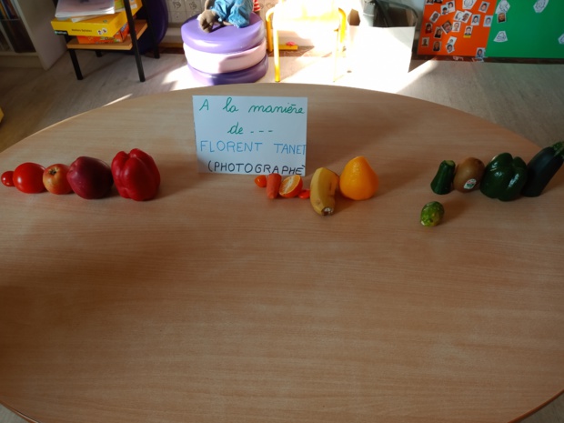 Cuisinons les couleurs et photographions en PS MS Cuisinons les couleurs et photographions en PS MS