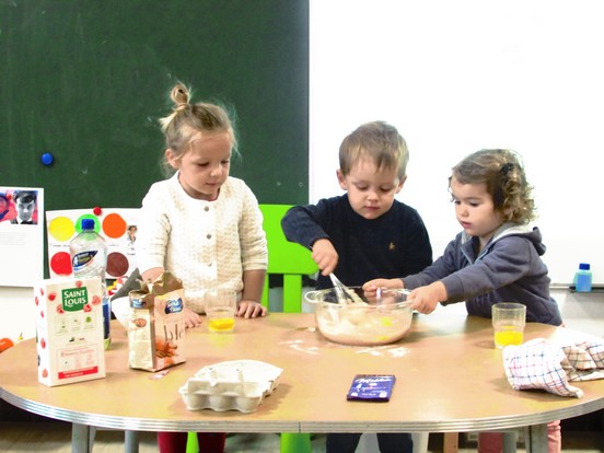 Les petits cuisiniers et les couleurs