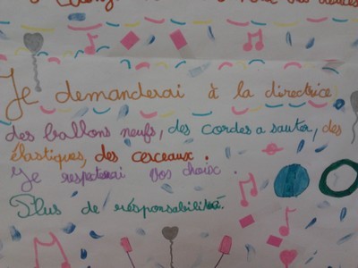 Election en CM1 Election en CM1