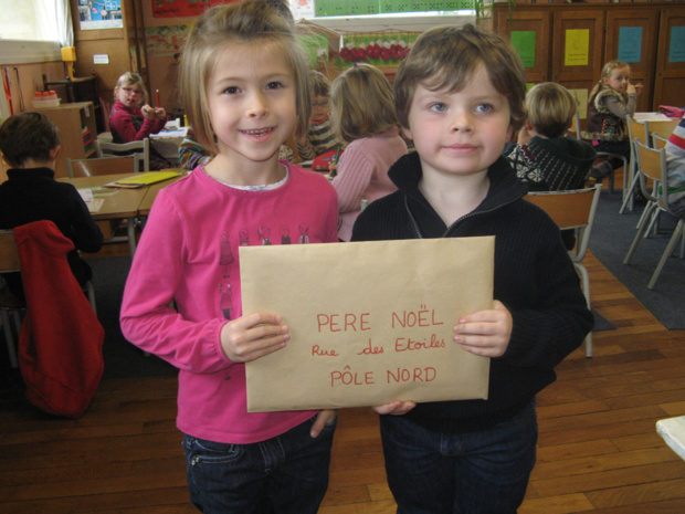 La lettre au Père Noël La lettre au Père Noël