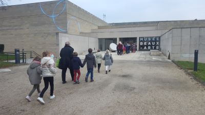 Les CP visitent le musée des Beaux Arts