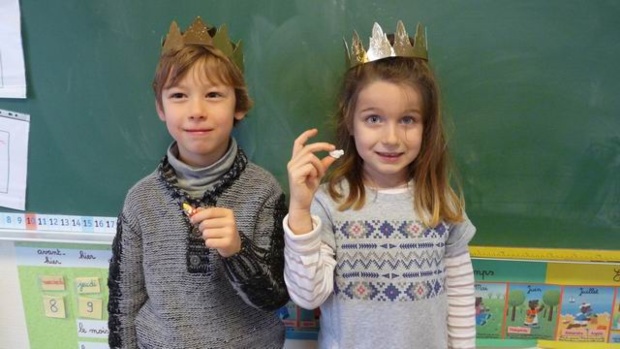 Le roi Quentin et la reine Fleur ont eu la fève !