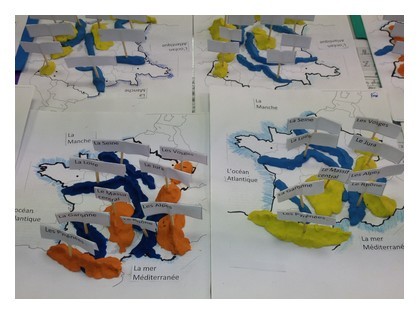 Carte de France des reliefs