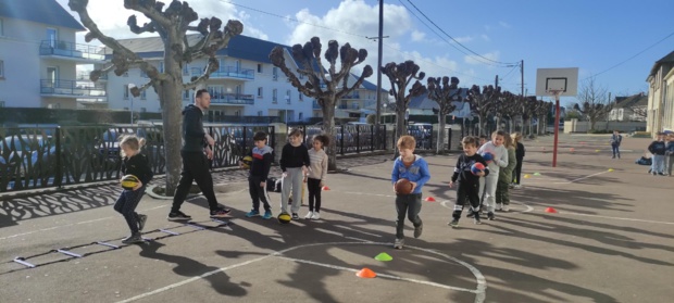 Le basket à l'école