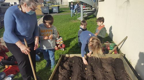 LE POTAGER DES CP LE POTAGER DES CP