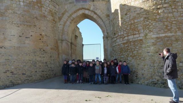 Visite du château de Falaise