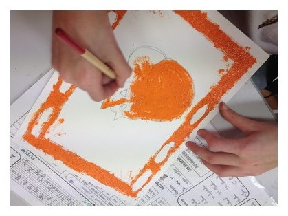 Peinture au sel Peinture au sel