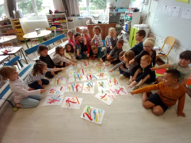 Dernière oeuvre d'art des PS MS Dernière oeuvre d'art des PS MS