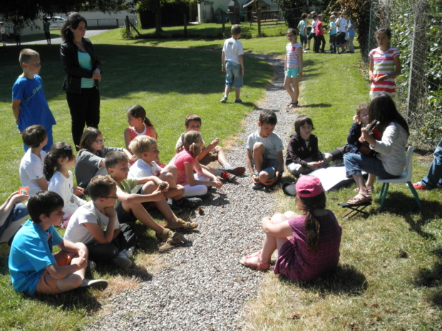 Les petits musiciens de l'école