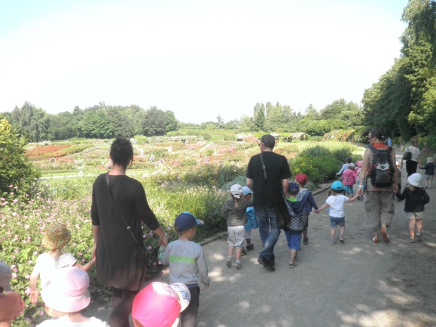 Sortie à la Colline aux Oiseaux pour les classes de TPS,PS et MS