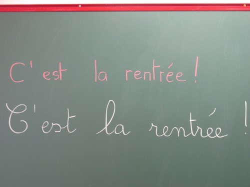 C'est la rentrée