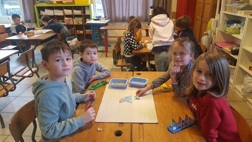 Jeux mathématiques en CP