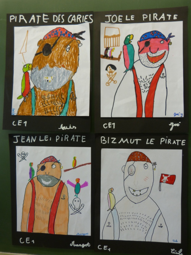 Les CE1 partent à la découverte des pirates! Les CE1 partent à la découverte des pirates!