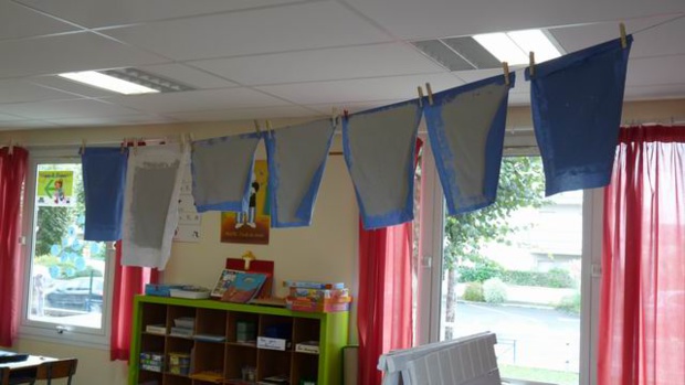 Nos feuilles de papier recyclé sèchent ! Nos feuilles de papier recyclé sèchent !