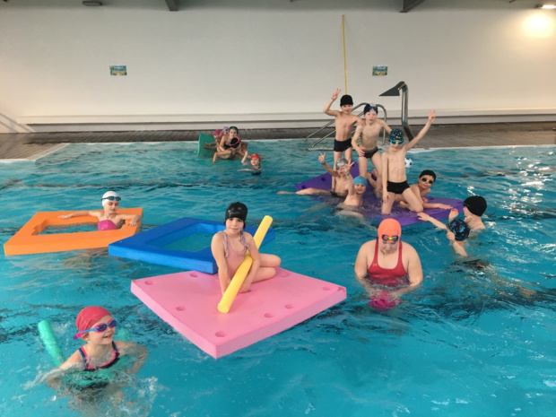 Dernière séance de piscine