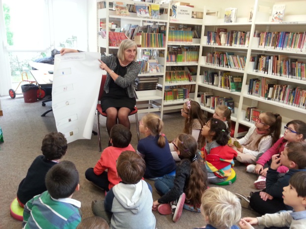 animation à la bibliothèque animation à la bibliothèque