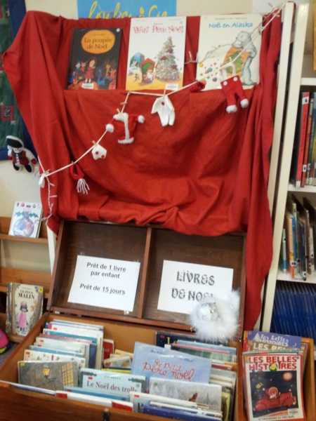 Visite à la bibliothèque Visite à la bibliothèque