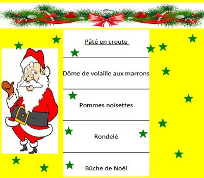 Repas de Noël Repas de Noël
