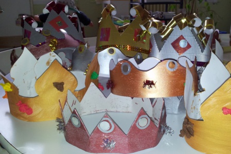 Partage de la galette en maternelle Partage de la galette en maternelle