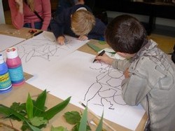 Ecole Sacré Coeur, Ouistreham, Les beaux arts