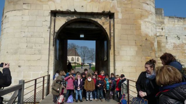 Journée au château de Caen