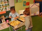 Sacré COeur, Ouistreham, Le goûter chez les TPS et PS