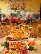 Sacré Coeur, Ouistreham, Le goûter chez les TPS et PS